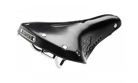 Сідло Brooks B17 CARVED SHORT Black - Жіноче велосипедне сідло з вирізом для комфорту