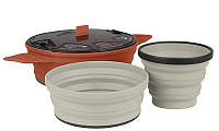 Набор посуды Sea To Summit X-Set 21 Rust Pot, Sand Bowl, Sand Mug
