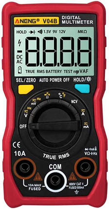 Цифровий мультиметр ANENG V04B, фото 1