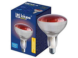 Лампа інфрачервона 150Вт Е27 R125 інд.упаковка ТМ Іскра