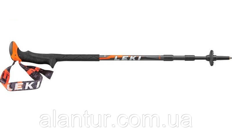 Трекінгові палиці Leki Carbonlite, легкі 63-135 см, алюміній та вуглець, рукоятка Aergon., фото 1