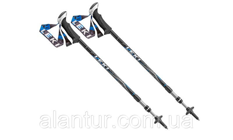 Трекінгові палиці Leki Yukon AS, алюмінієві, 70-145 см, AntiShock, 140 кг, фото 1
