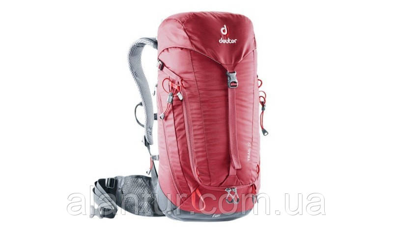 Рюкзак Deuter Trail 22 л, червоний 5425, вентиляція спини, для походів, фото 1