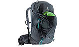 Рюкзак Deuter Trail Pro 30 SL 4701 графітово-чорний, жіночий, з вентиляцією та дощовиком., фото 4