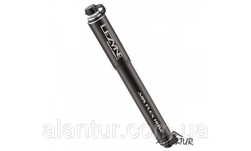 Велосипедний насос Lezyne ROAD DRIVE L ручний чорний для шосейних камер з шлангом ABS Flex до 160 psi, фото 1