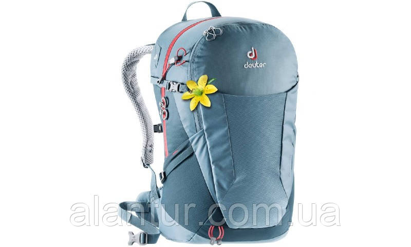 Жіночий рюкзак Deuter Futura 22 SL, 22 л, вентиляція Aircomfort, колір slateblue-arctic
