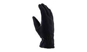 Флісові рукавички Viking Walking чорні для активного відпочинку та спорту, розмір універсальний