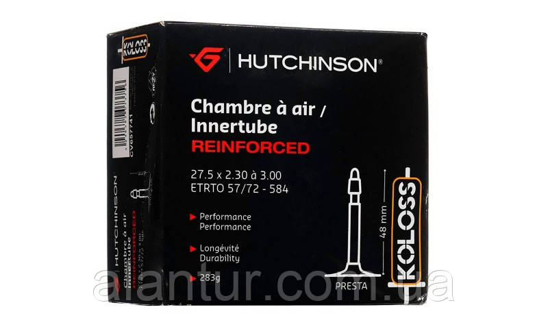 Камера Hutchinson CH 27,5X2,30 / 3,00 FV 48 MM RF для горних велосипедів