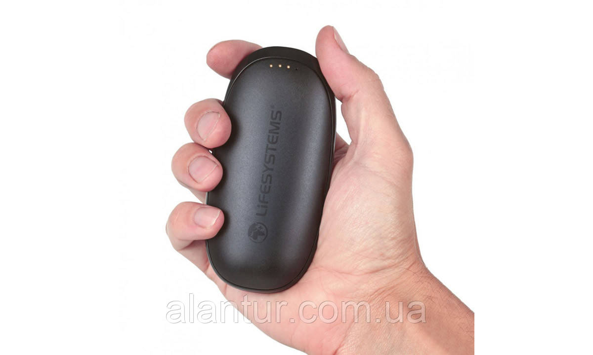 Акумуляторна грілка для рук Lifesystems 10000 мАг з функцією Power Bank та підігрівом