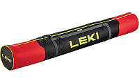 Чехол для беговых лыж Leki Cross Country Ski Bag bright red-black-neonyellow 3 пары 210см