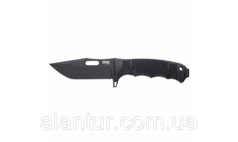 Ніж SOG SEAL FX Tanto Black Cerakote, фіксований, сталь S35VN, тактичний для туризму, фото 1