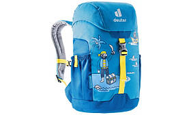 Дитячий рюкзак Deuter Schmusebär 8л, синій, світловідбиваючий, зручний