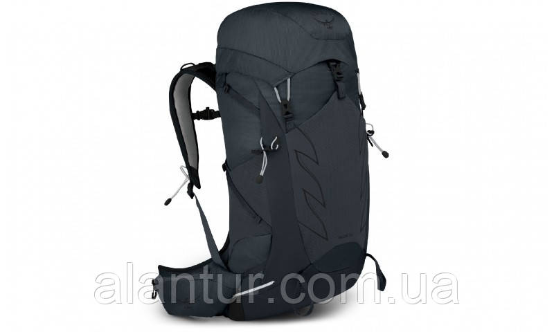 Рюкзак Osprey Talon 33 Eclipse Grey S/M - легкий туристичний рюкзак з вентиляцією та безліччю кишень.