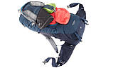 Рюкзак Deuter Aircontact 45+10, синій, для походів, легкий і місткий, 2.29 кг, фото 3