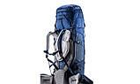 Рюкзак Deuter Aircontact 60+10 SL для жінок, колір 3399 steel-midnight, з системою гідратації та регульованим поясом., фото 3