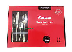 Новий якісний набір столових приладів (24 шт) Lasena 907 з Німеччини
