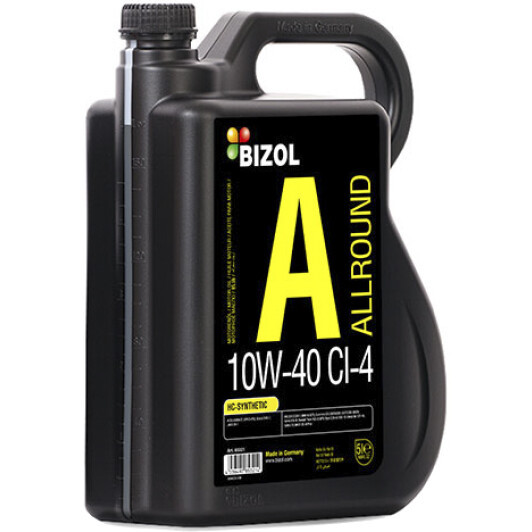Bizol Allround CI-4 10W-40 5 Л, (B85321) Моторное Масло — Купить ...