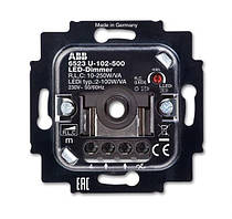 Механізм ABB 6523 U-102-500 світлорегулятора світлодіодних ламп 2-25Вт з/п (2CKA006512A0335)