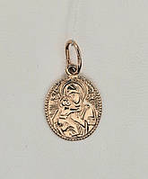 Підвіска - іконка "Богородиця з дитям" із золота