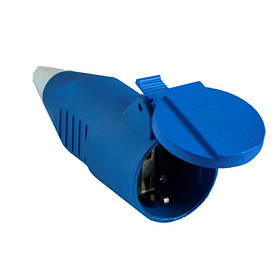 Розетка силова, переносна РС-212, 2P+PE, 16 А, 230 В, IP44