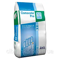 Добриво Осмокот (Osmocote Pro) 8-9 м (NPK 18.9.10+2MgO+Te) 1 кг