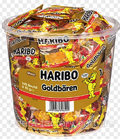 Жевательный мармелад Haribo Goldbaren ведро 1 кг