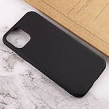 Силіконовий чохол Candy для Apple iPhone 14 (6.1") Чорний, фото 4