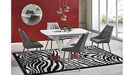 Стіл розкладний Palermo 140-180x80 білий Halmar