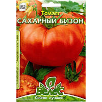 Семена томата среднеспелого, высокорослого «Сахарный Бизон» (1 г) от ТМ «Велес», Украина