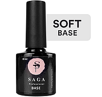 База для гель-лаку Saga Professional Soft, 8 мл