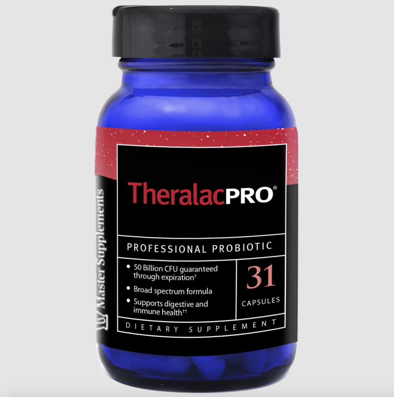 Master Supplements Theralac PRO / Тералак Про пробіотик 50 млрд 31 капс