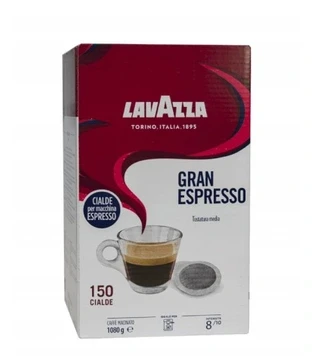 Кава в монодозах (чалдах) Lavazza Gran Espresso 150 шт Італія чалди эспрессо