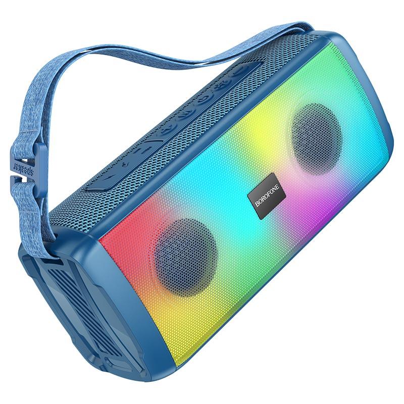 Портативна блютуз колонка BOROFONE BR26 | AUX, TF card, USB, FM | Синій, фото 1