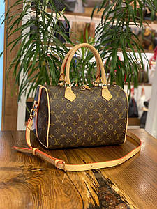 Жіноча Сумка Louis Vuitton Speedy 30 Brown Beige