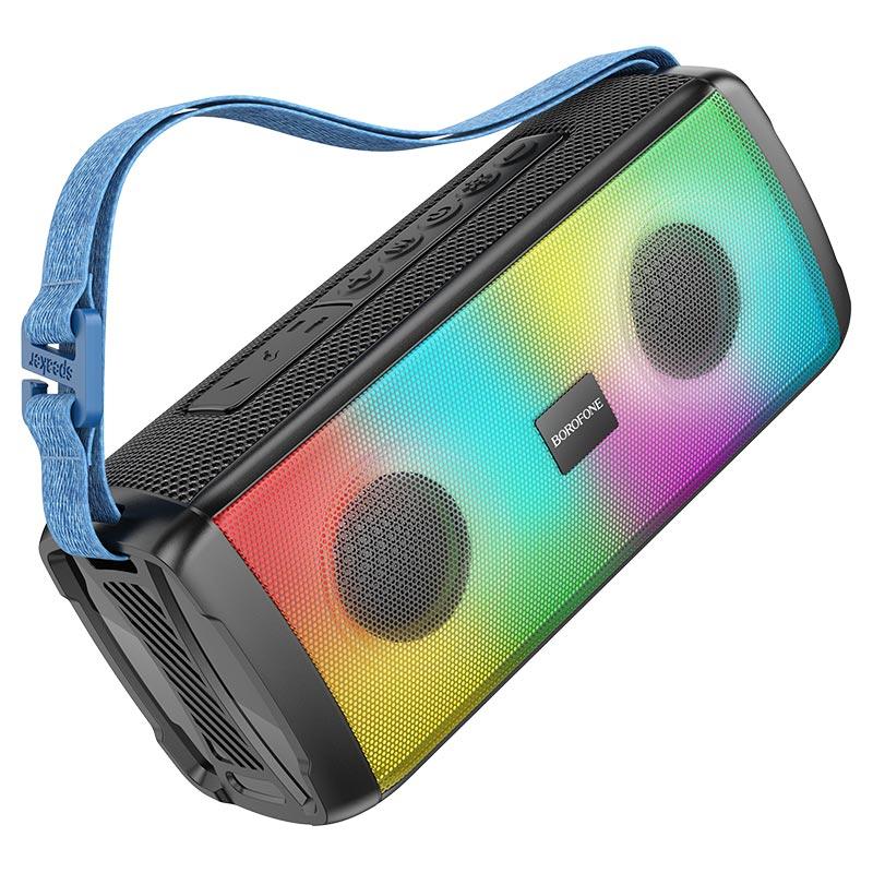 Портативна блютуз колонка BOROFONE BR26 | AUX, TF card, USB, FM | Чорний, фото 1