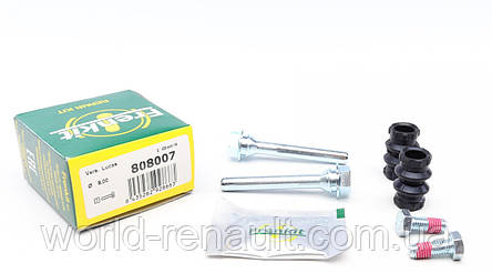 FRENKIT (Іспанія) 808007 — Напрямні заднього супорту 8 мм на Рено Сценік III з 2009 р., фото 1