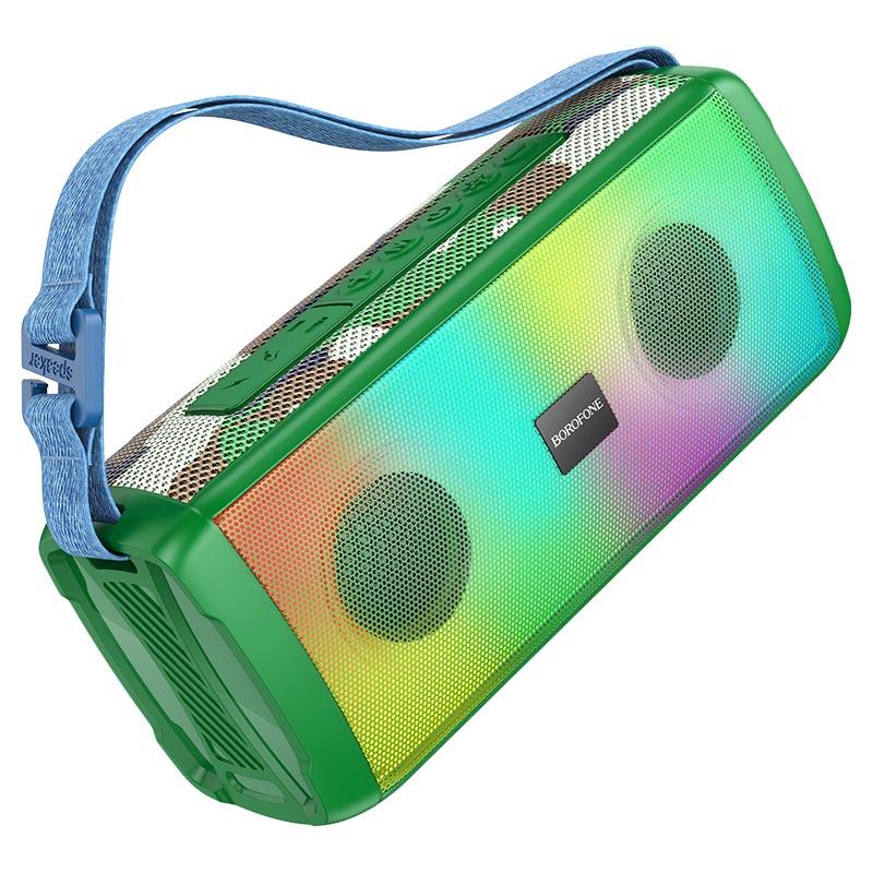 Портативна блютуз колонка BOROFONE BR26 | AUX, TF card, USB, FM | Камуфляж