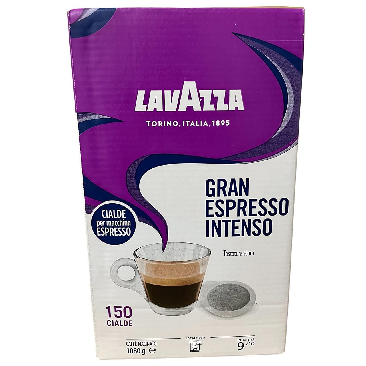 Кава в монодозах чалдах Lavazza Gran Espresso Intenso 150 шт Італія Лавацца