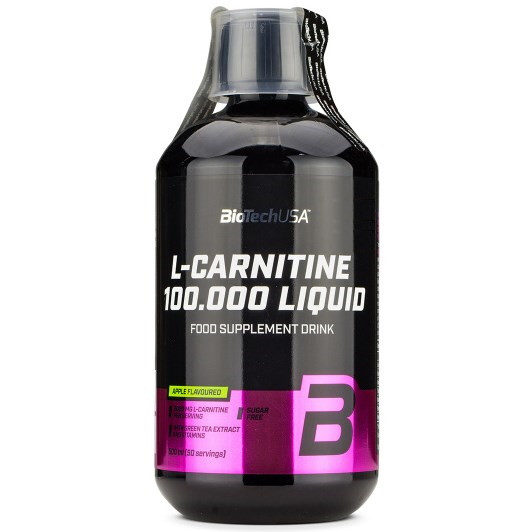 Л-Карнітин Biotech USA L-Carnitine 100.000 mg (500 мл), фото 1