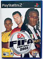 FIFA Football 2003, Б/У, английская версия - диск для PlayStation 2