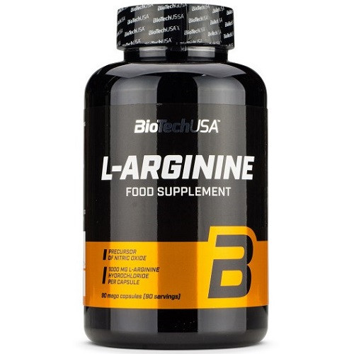 Аргинин Biotech USA L-Arginine (90 таблеток.) - фото 1 - id-p376296418