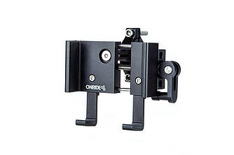 Тримач гаджета ONRIDE Holder 60, алю., ширина 60 - 78 мм, крок обертання 90°, Ø 20 - 36 мм
