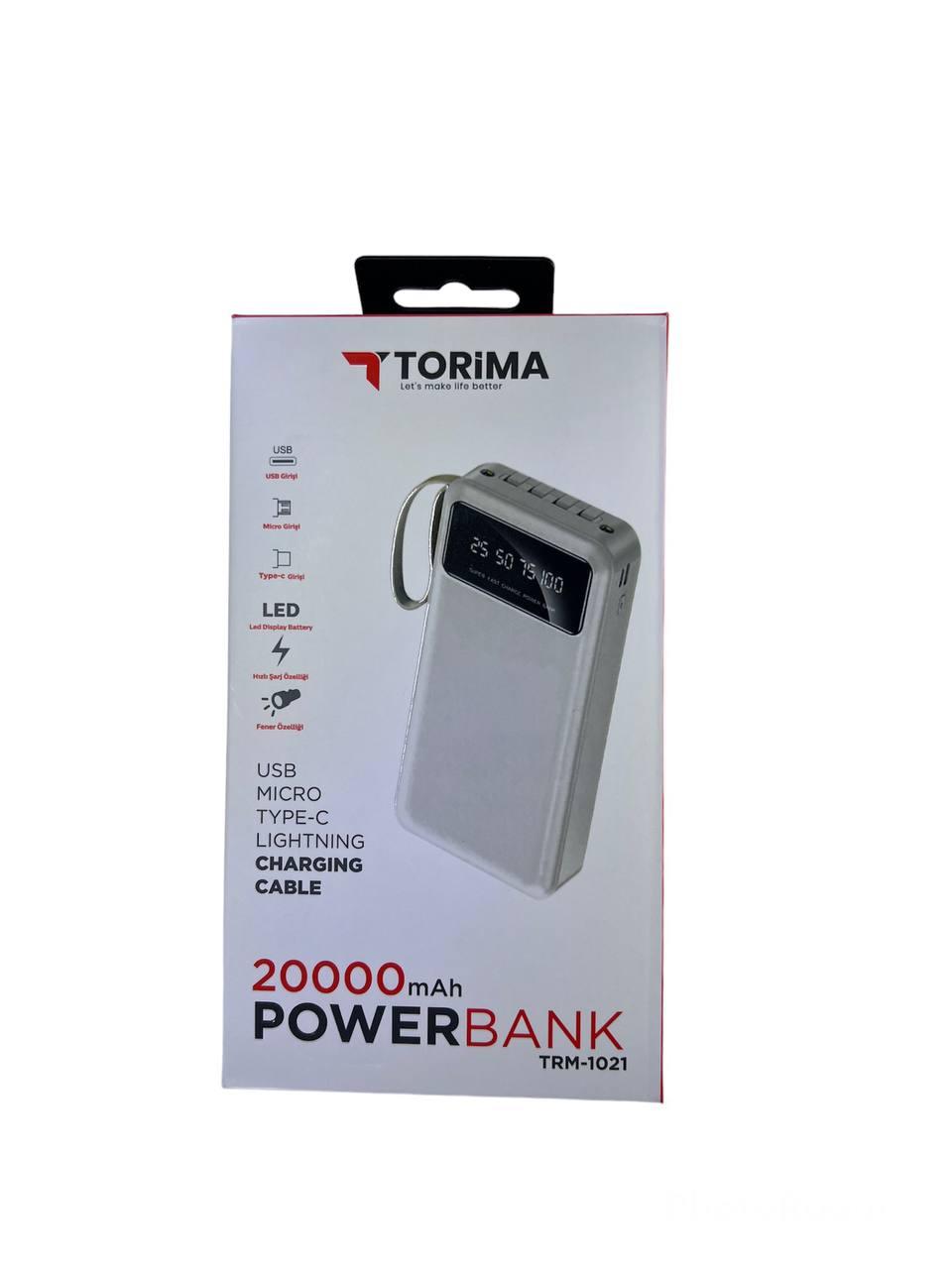 Повербанк Power Bank TORiMA TRM-1021 20000 mAh - фото 2 - id-p1758561720