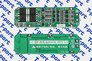 Модуль BMS 3S 20A Li-ion 12,6V захист