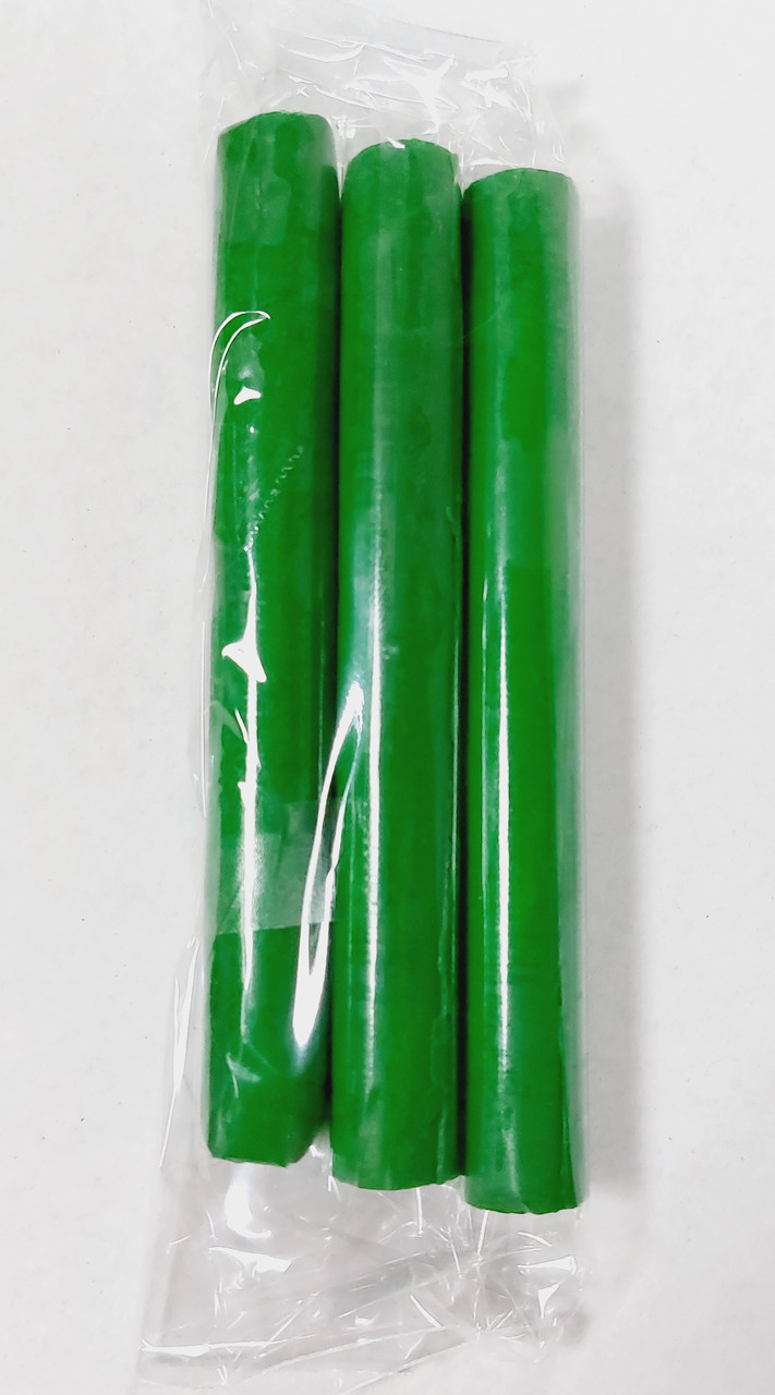 Глина полімерна 17 г (3шт) No118 зелень хром - фото 1 - id-p1758441171