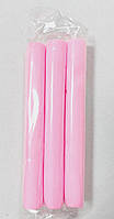 Глина полимерная 17гр (3шт) №205 рожевий світ.флуор.