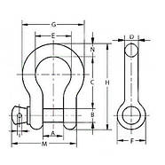 Скоба такелажна G209 6.50т, фото 6