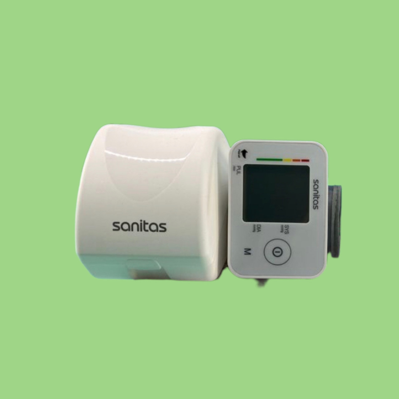 Автоматический наручный тонометр артериального давления Sanitas - фото 1 - id-p1758565155