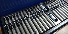 Набір біт 10 мм HEX, TORX, SPLINE 40ед. СТАНДАРТ SDBS0040, фото 5