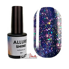 Матовий топ із шимером Nail Apex Allure shine, 10 мл